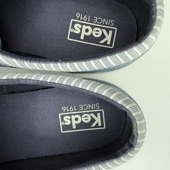 KEDS womens center 2. Chambray sneakers. - Picture 4 of 5